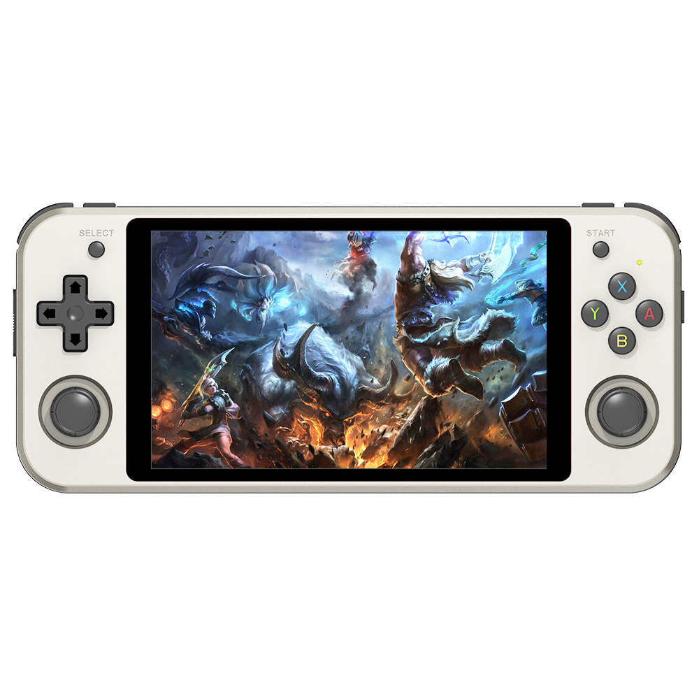 Anbernic RG552 Handheld Game Console 5.36'' Super Large IPS Screen Android & Linux System Support Dual TF Card Gray