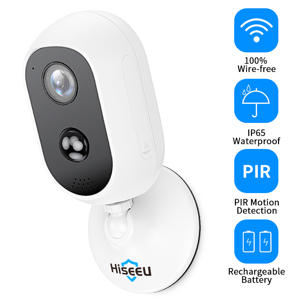 Hiseeu C30 1536P 3MP Wireless Battery IP Camera