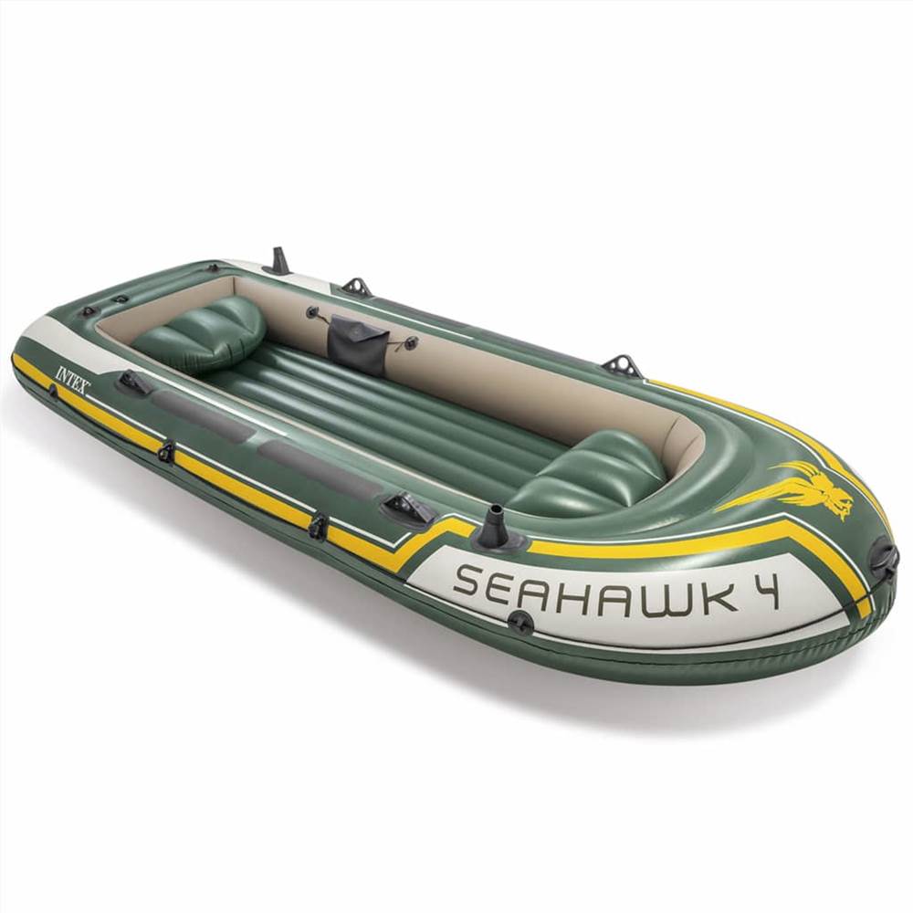 Intex Seahawk 4 Set Inflatable Boat with Oars and Pump 68351NP 16 Intex Seahawk 4 Set Inflatable Boat with Oars and Pump 68351NP