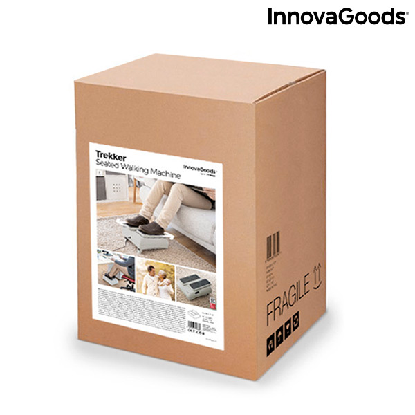 Passive Leg Exerciser for Walking While Seated Trekker InnovaGoods