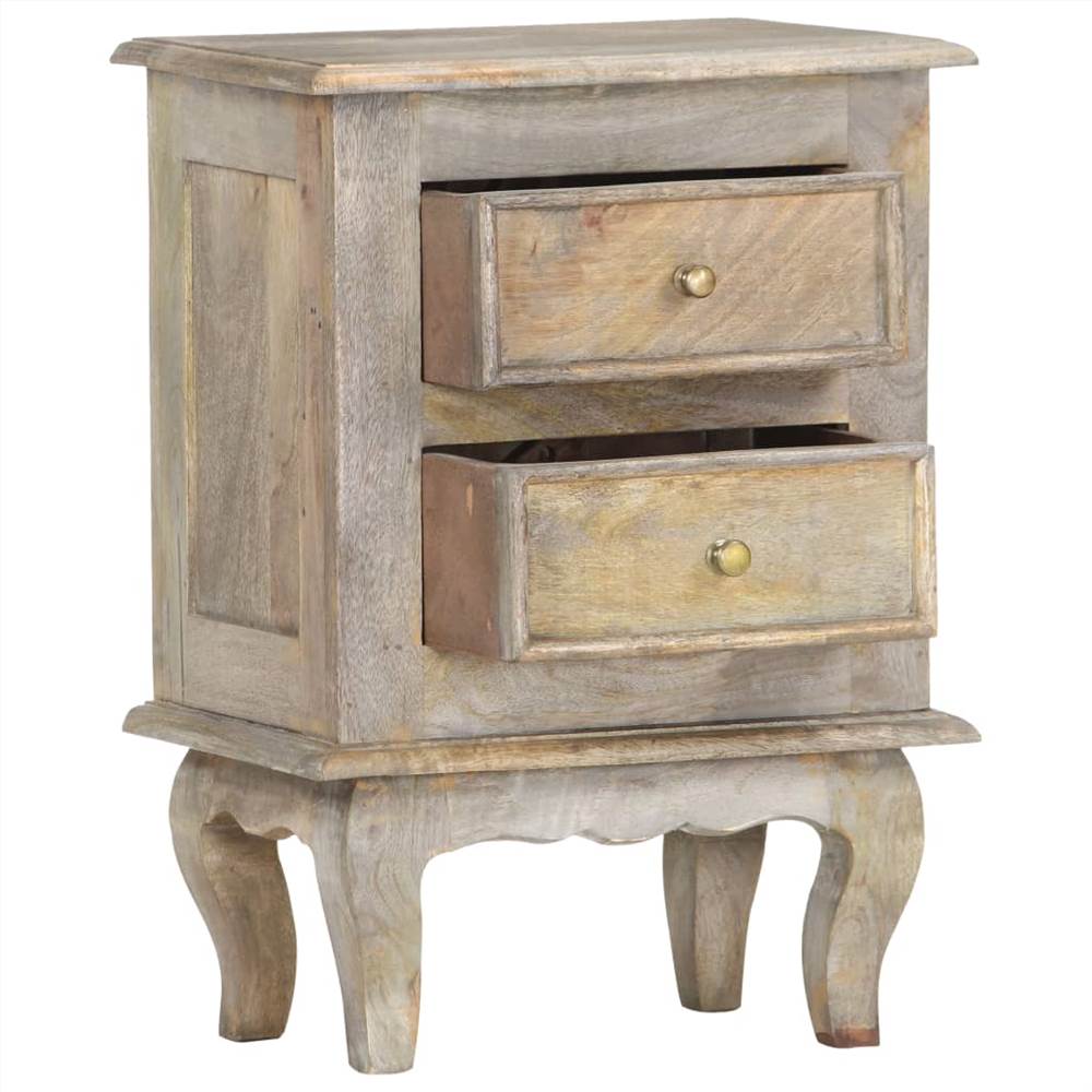 

Bedside Cabinet 40x30x55 cm Solid Mango Wood