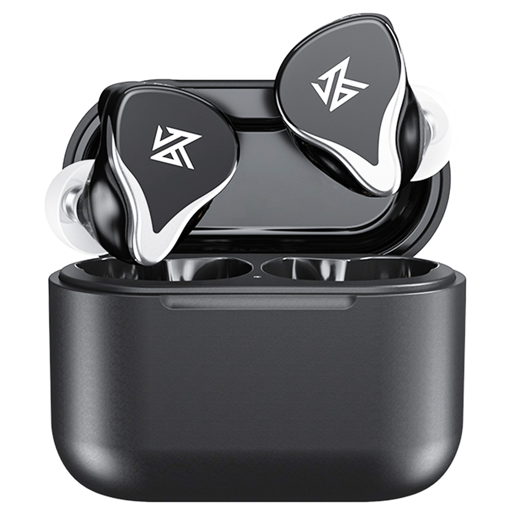 Cuffie wireless KZ Z3 BT 5.2 con controllo tattile del microfono Auricolari in-ear ibridi per sport all'aria aperta - Nero