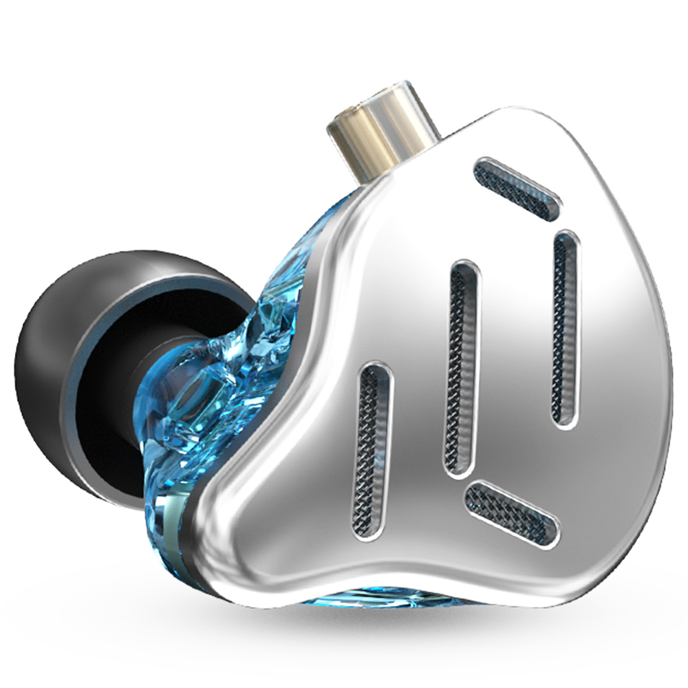 Kz In Ear Monitor KZ ZAR HiFi Wired Earphone Hybrid Technology 7BA