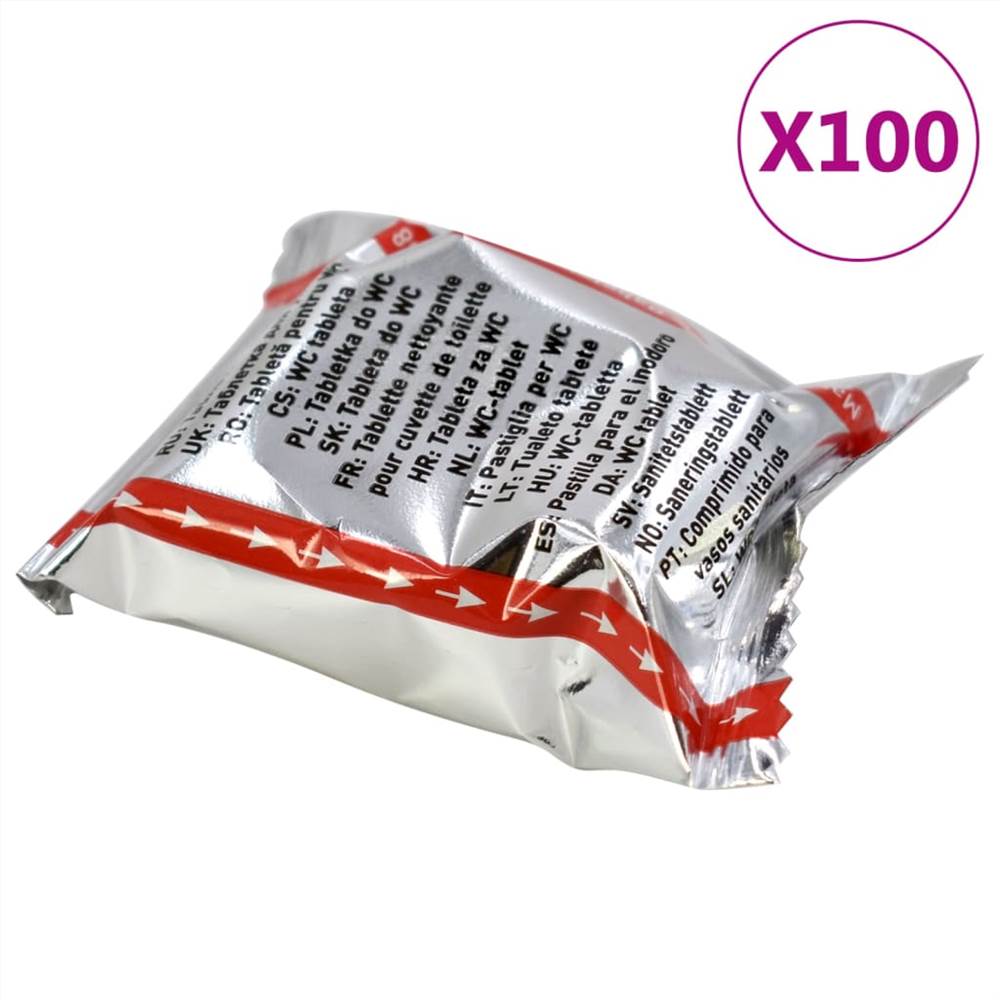 Toilet Cleaning Tablets 100 pcs Urinal Cleaners