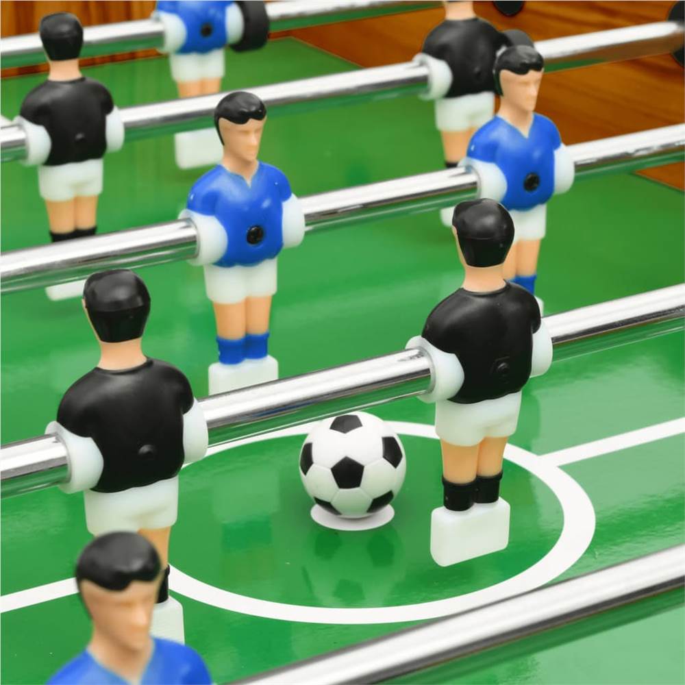 Folding Football Table 121x61x80 cm Light Brown 16 Folding Football Table 121x61x80 cm Light Brown