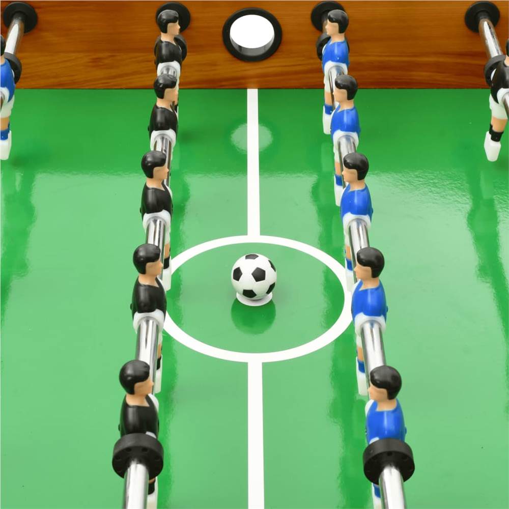 Folding Football Table 121x61x80 cm Light Brown 22 Folding Football Table 121x61x80 cm Light Brown