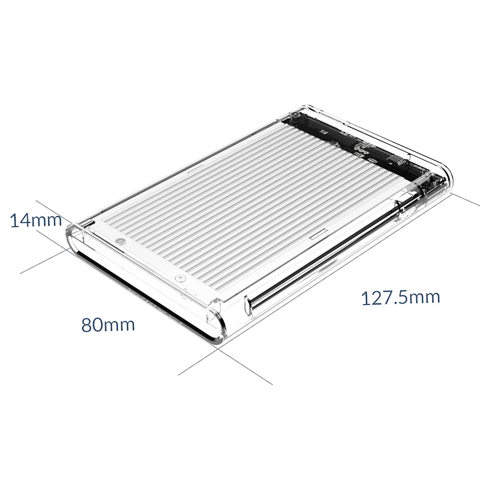 ORICO 2179U3 2.5Inch Hard Drive Enclosure Silver