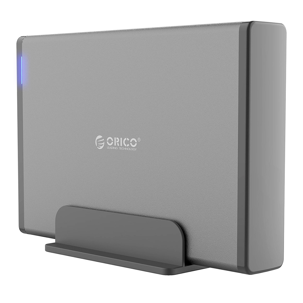 ORICO 3.5 tum USB3.0 till SATA III hårddiskhölje för 2, tum 3.5 tum SSD Disk HDD-fodral för PC-stöd 16 TB