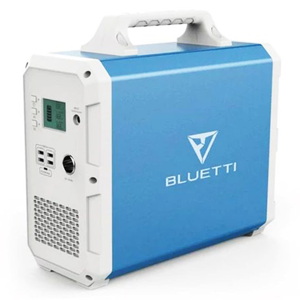 

BLUETTI EB120 1200Wh Portable Power Station, 1000W Solar Generators Lithium Battery Power Supply with 2 110V AC Outlet