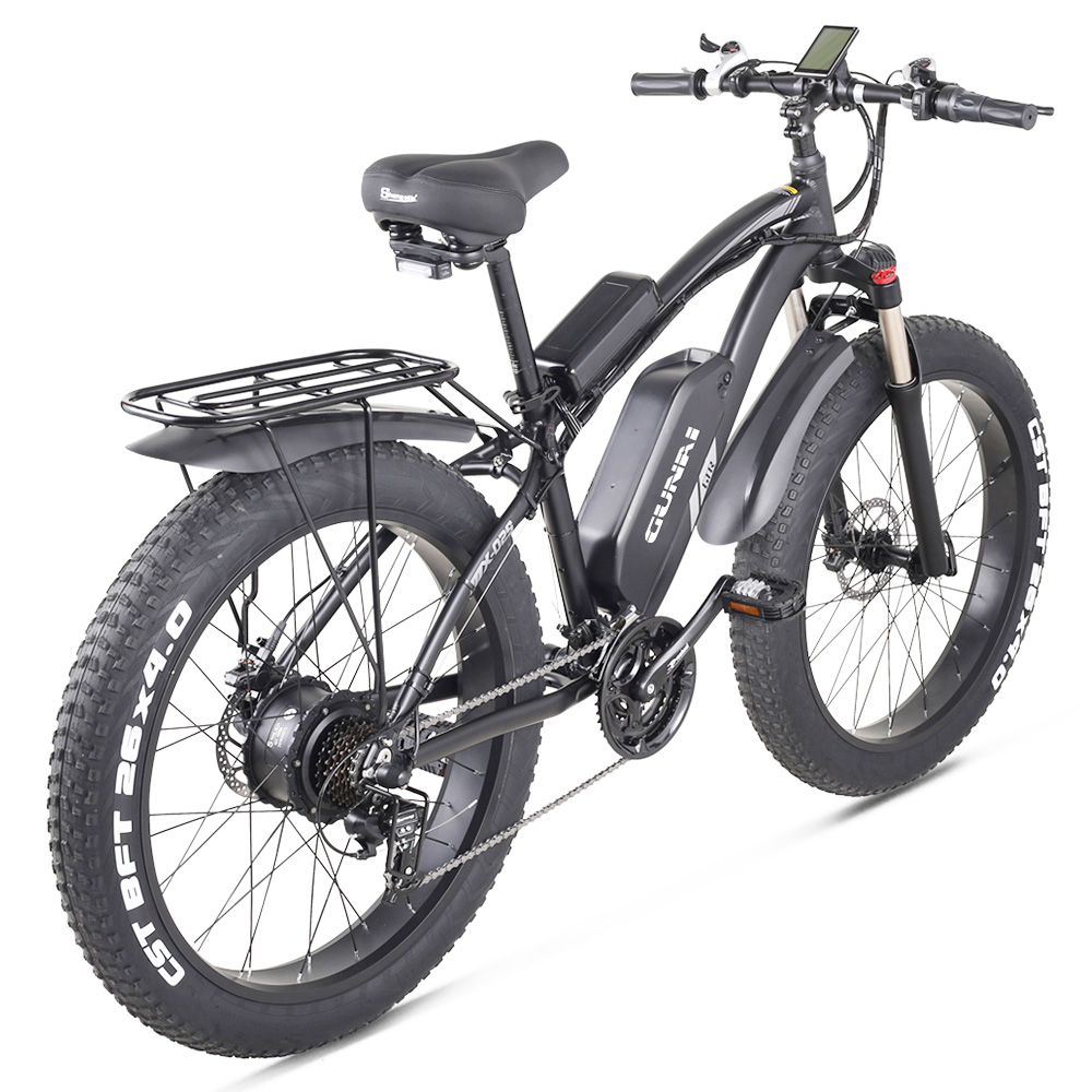 GUNAI MX02S 1000W Motor 48V 17Ah 40Km/h Speed 26'' Electric Bike Black