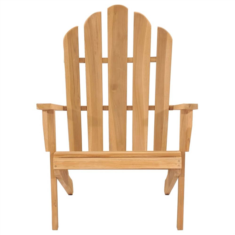 Adirondack Chair Solid Teak Wood