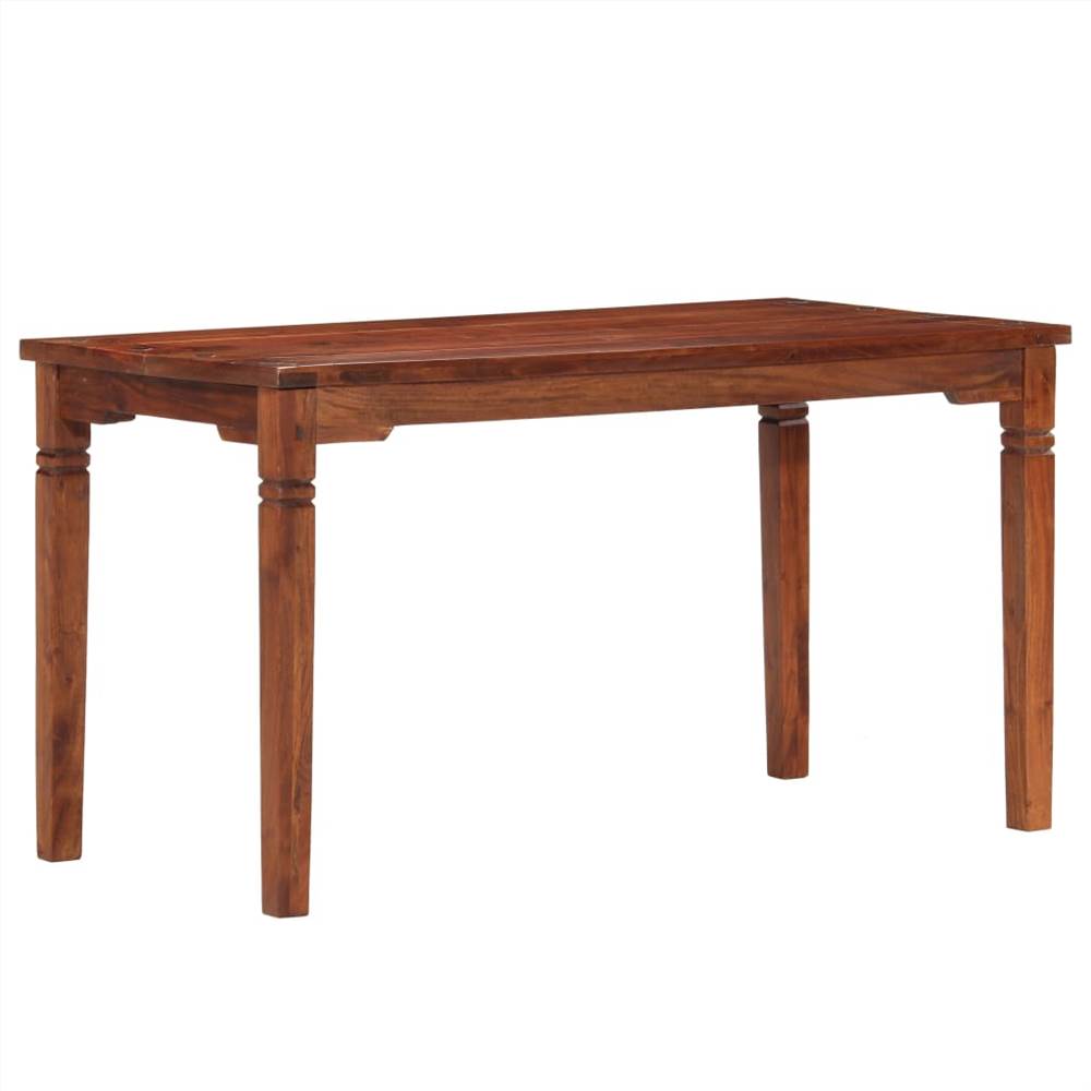 

Dining Table 140x70x76 cm Solid Acacia Wood