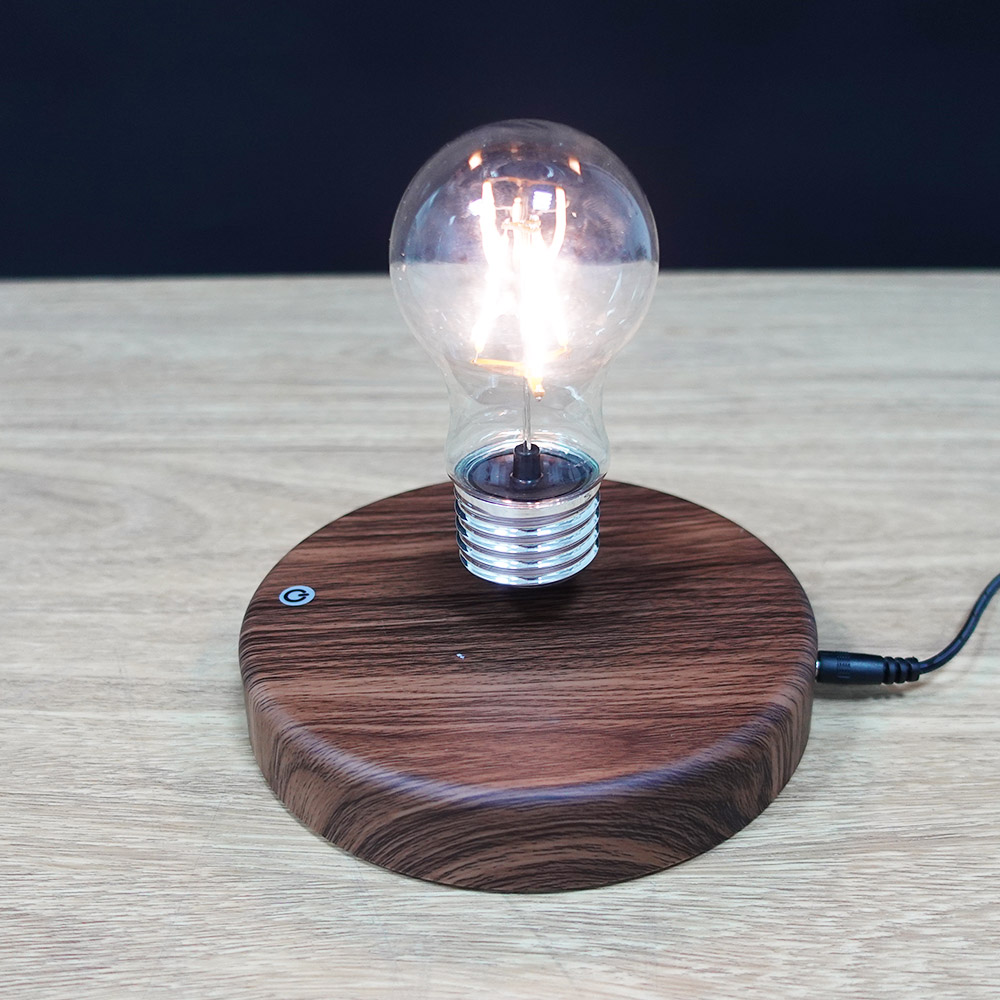 Hcnt Sim10-pd Wooden Design Magnetic Levitating Light