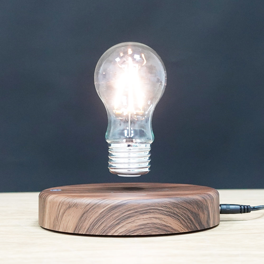 HCNT SIM10-PD Wooden Design Magnetic Levitating Light