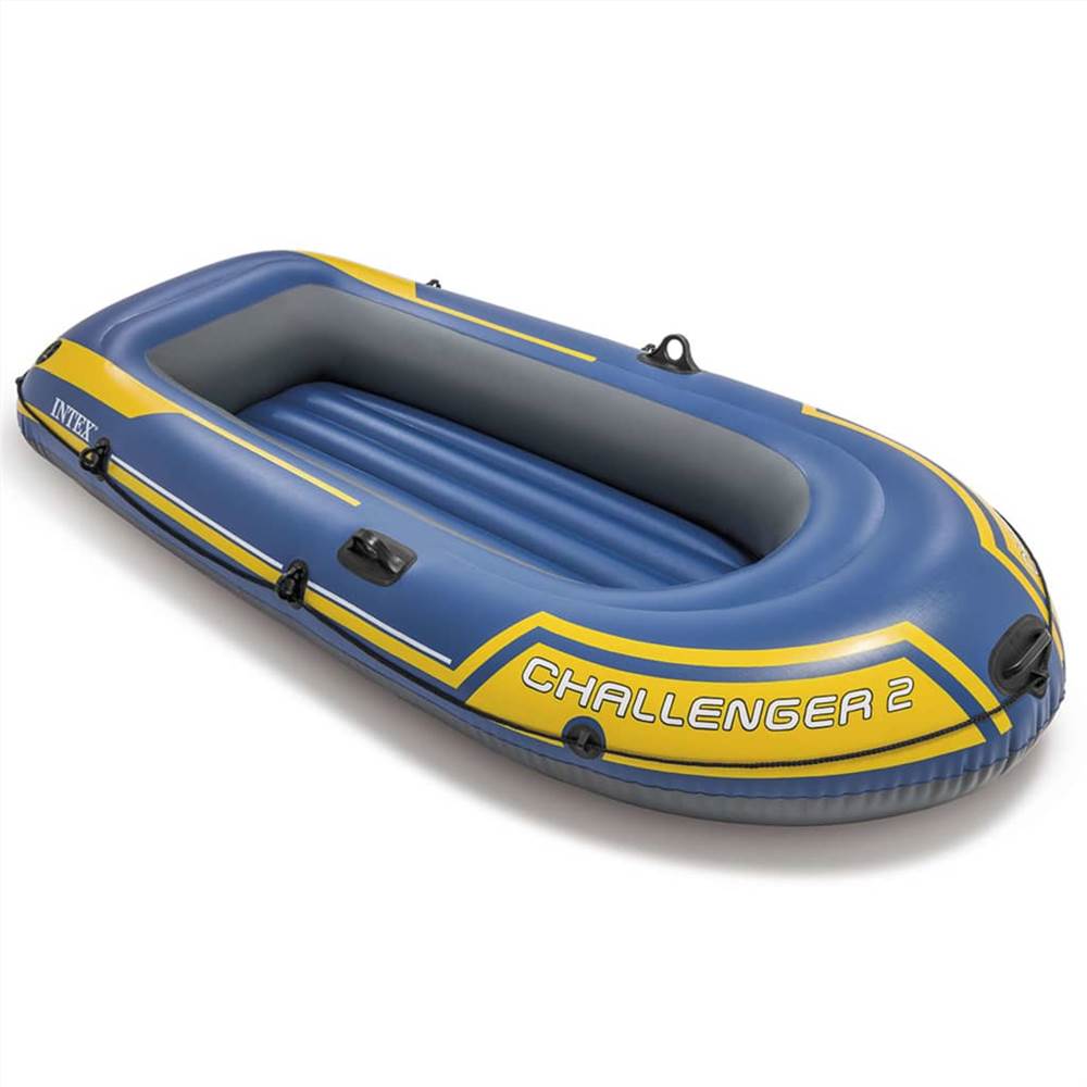 Intex Challenger 2 Set Inflatable Boat with Oars and Pump 68367NP
