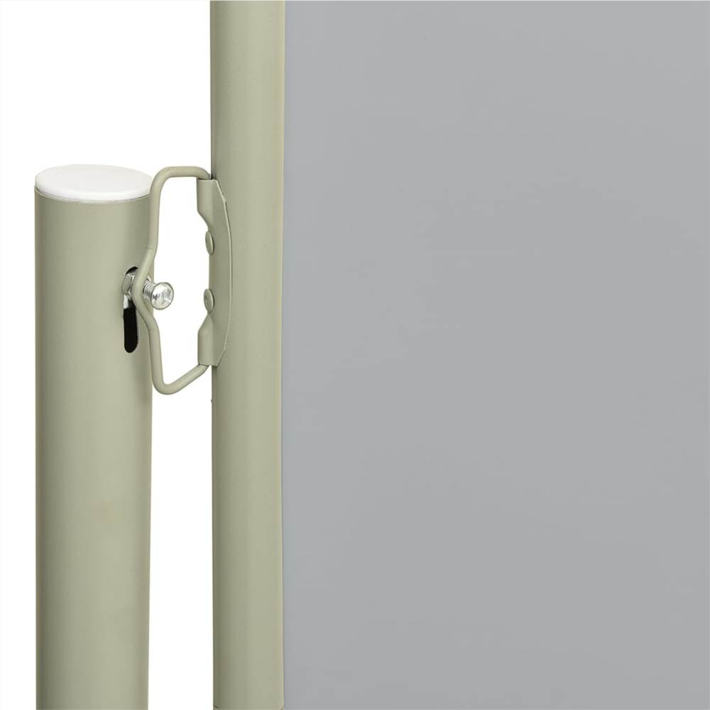 Patio Retractable Side Awning 170x300 cm Grey