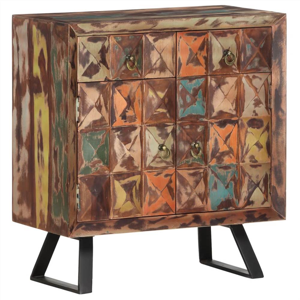

Side Cabinet 70x35x75 cm Solid Reclaimed Wood