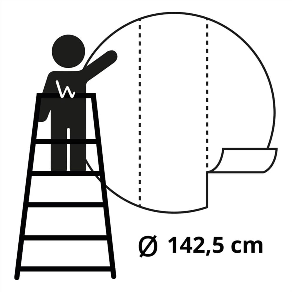 WallArt Wallpaper Circle The Night Watch 142.5 cm