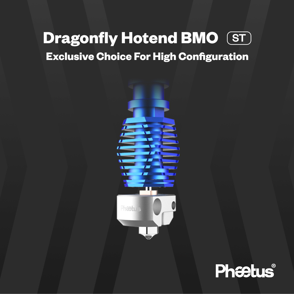 Phaetus Dragonfly BMO ST Hotend Blue