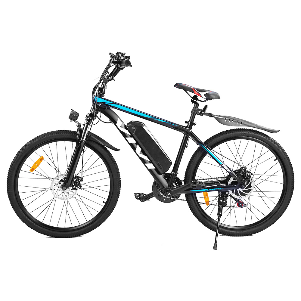 VIVI H6 26 Inch Wheel 350W Electric Mountain Bike With 36V Removable Battery 150kg Max Load - Blue