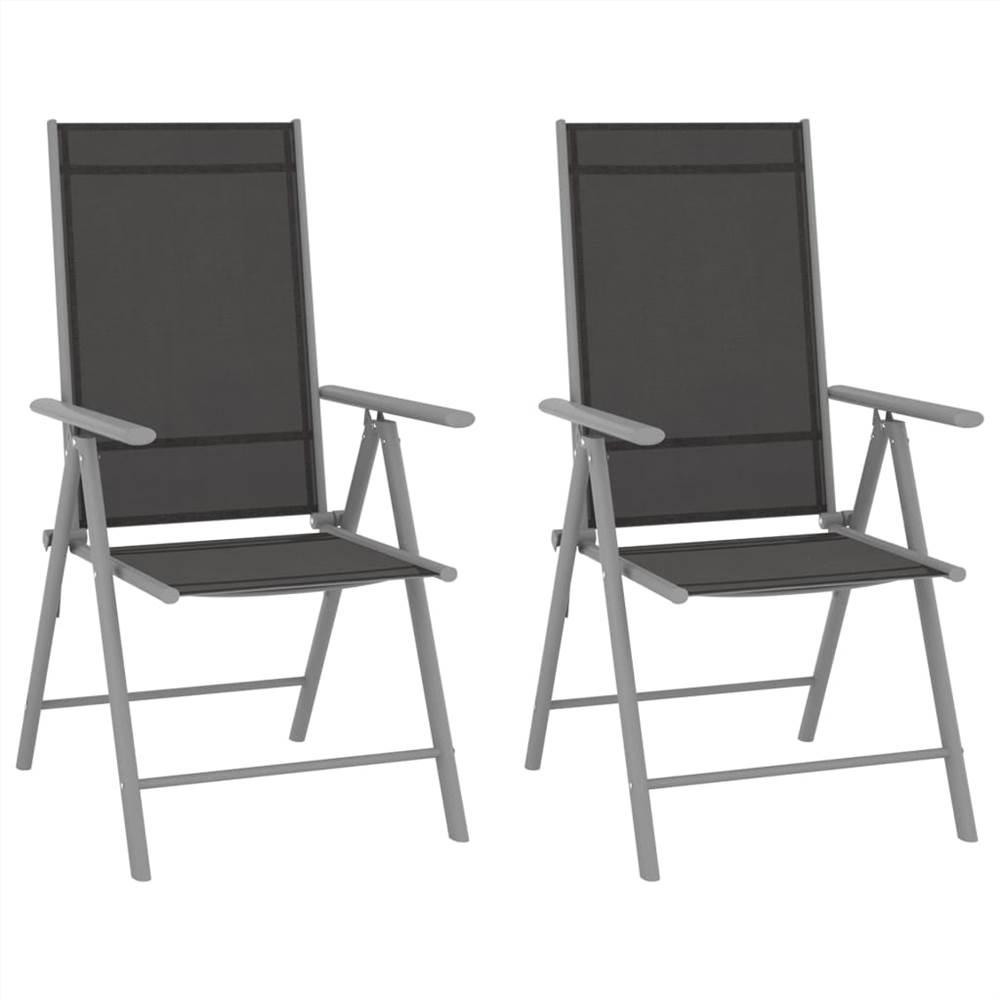 

3 Piece Garden Dining Set Black
