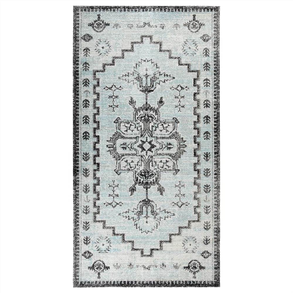 

Outdoor Rug Flatweave 80x150 cm Green and Grey