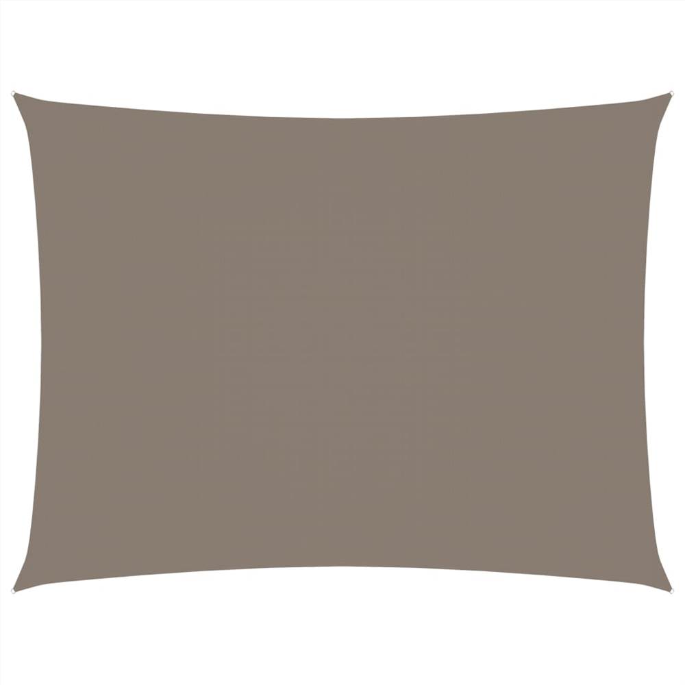 

Sunshade Sail Oxford Fabric Rectangular 5x7 m Taupe