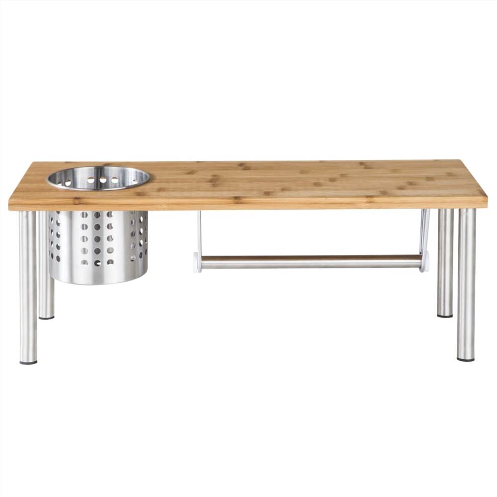 HI Bamboo Kitchen Shelf 55x20x20 cm