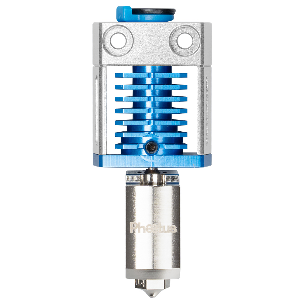 Phaetus Dragonfly HIC HF Hotend, Lengthened Integrated Welding Nozzle, 0.25mm Heat Break, Super Flow Rate, Heat Insulation, Compatible with Creality CR-10/CR-20 series Ender 2 / Ender 3 Ender 3 V2, Ender 3 Pro Ender 5/Ender 5 Plus, Blue