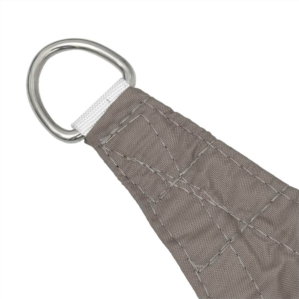 Sunshade Sail Oxford Fabric Trapezium 4/5x4 m Taupe