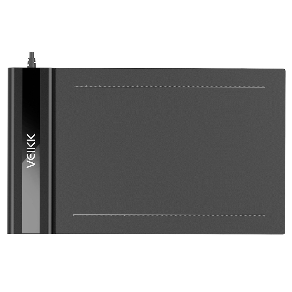 VEIKK S640 Pen Tablet 6x4'' Active Area 2mm Ultra-thin Support with Windows Android Mac for Drawing & Game OSU