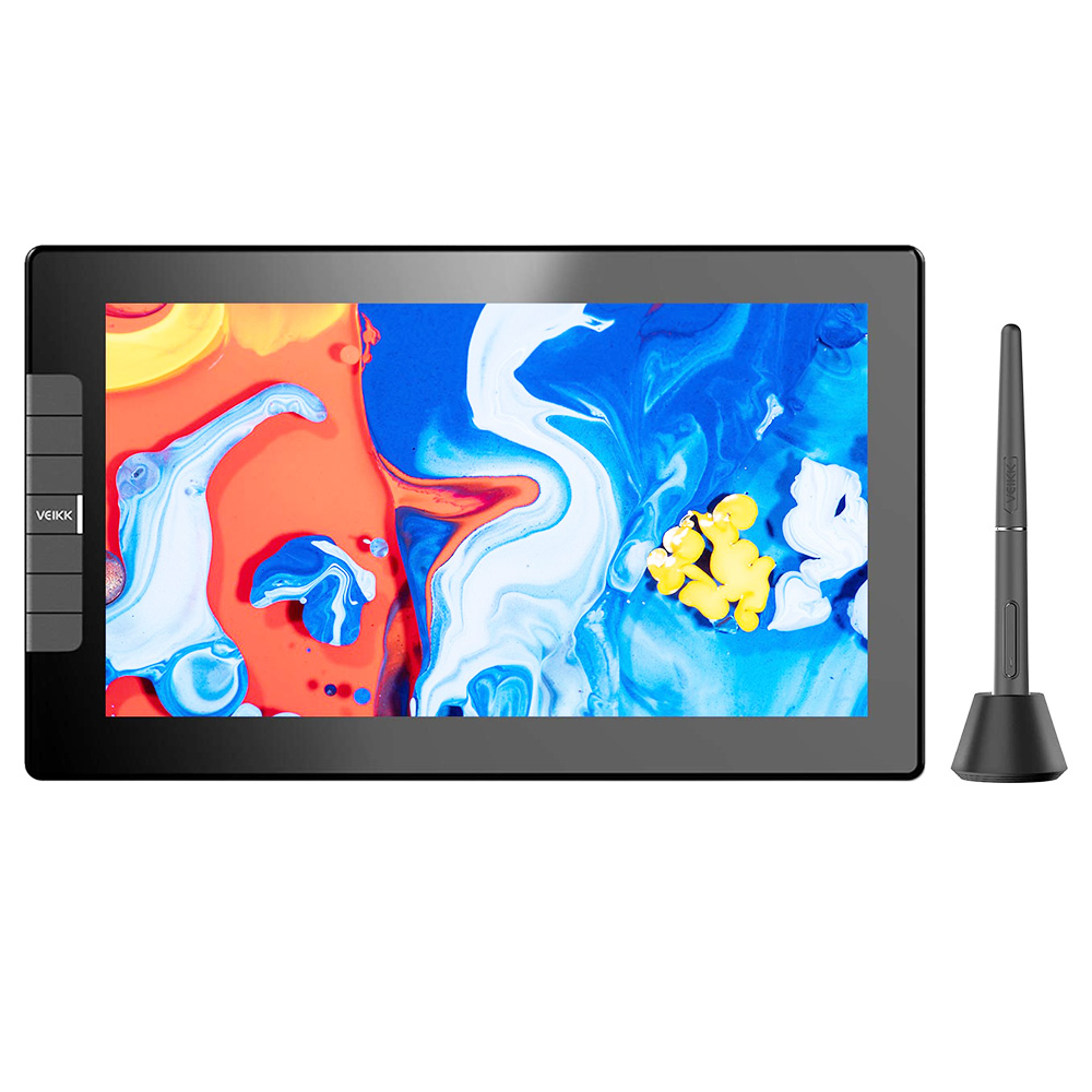 VEIKK VK1200 Grafik-Display-Tablet mit 11.6-Zoll-Vollbild 1920 x 1080 HD IPS Drawing Monitor Animation Digital
