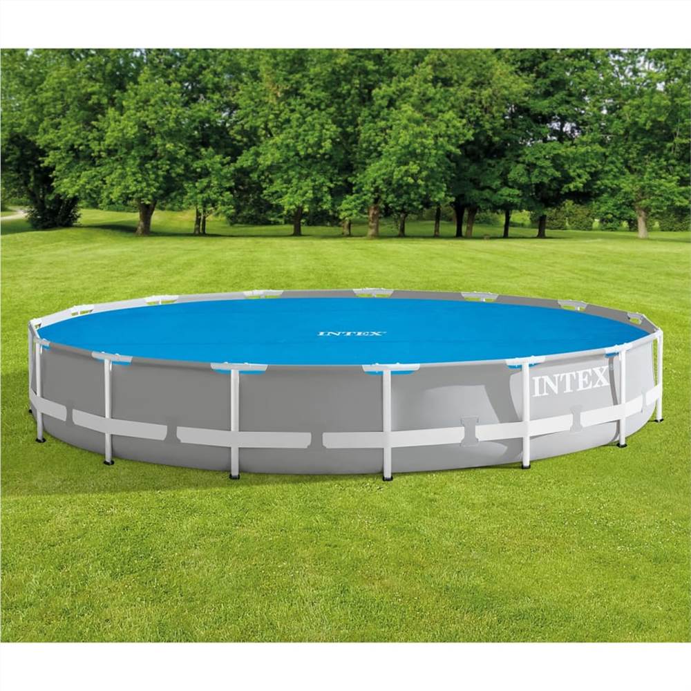

Intex Solar Pool Cover Blue 457 cm Polyethylene