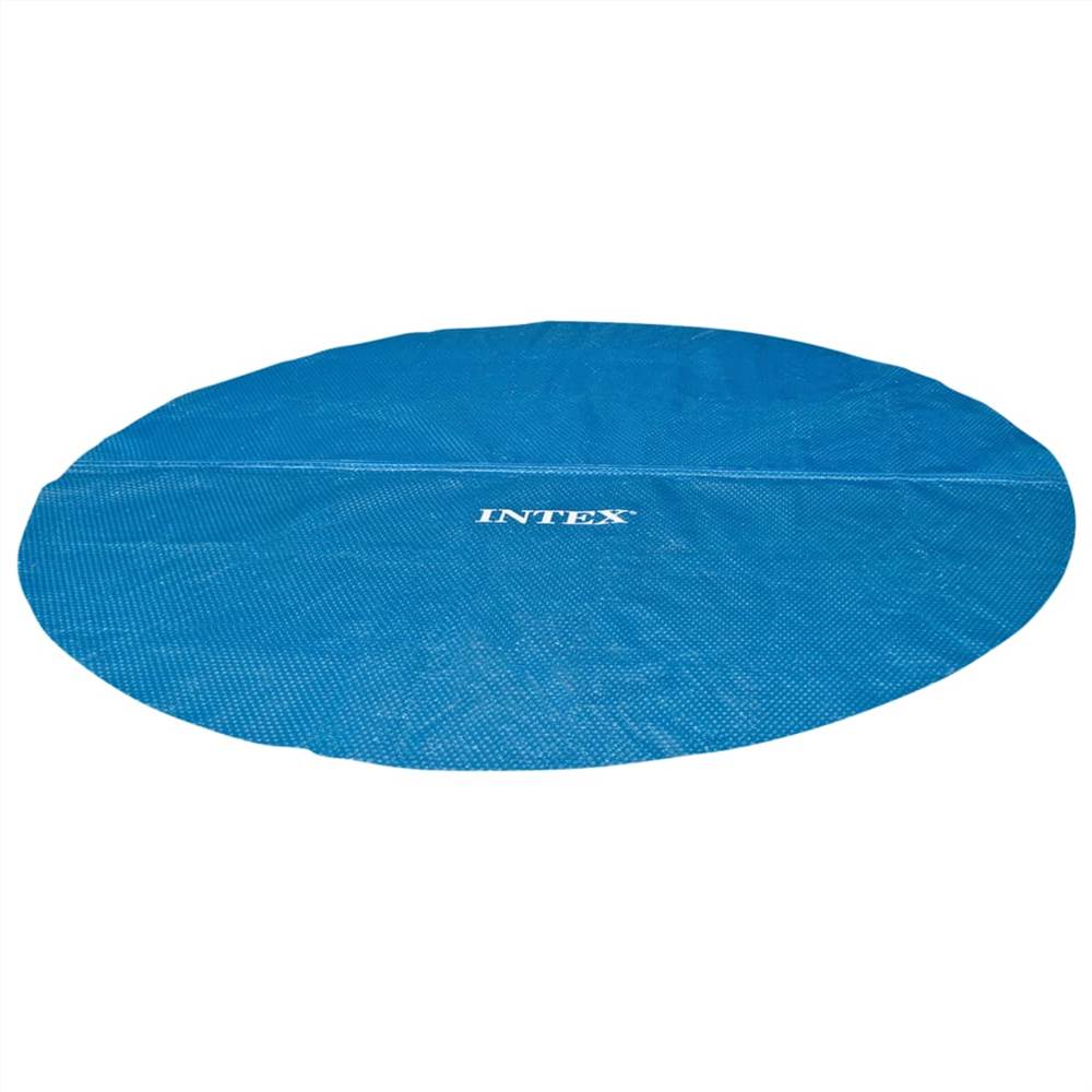 Intex Solar Pool Cover Blue 457 cm Polyethylene