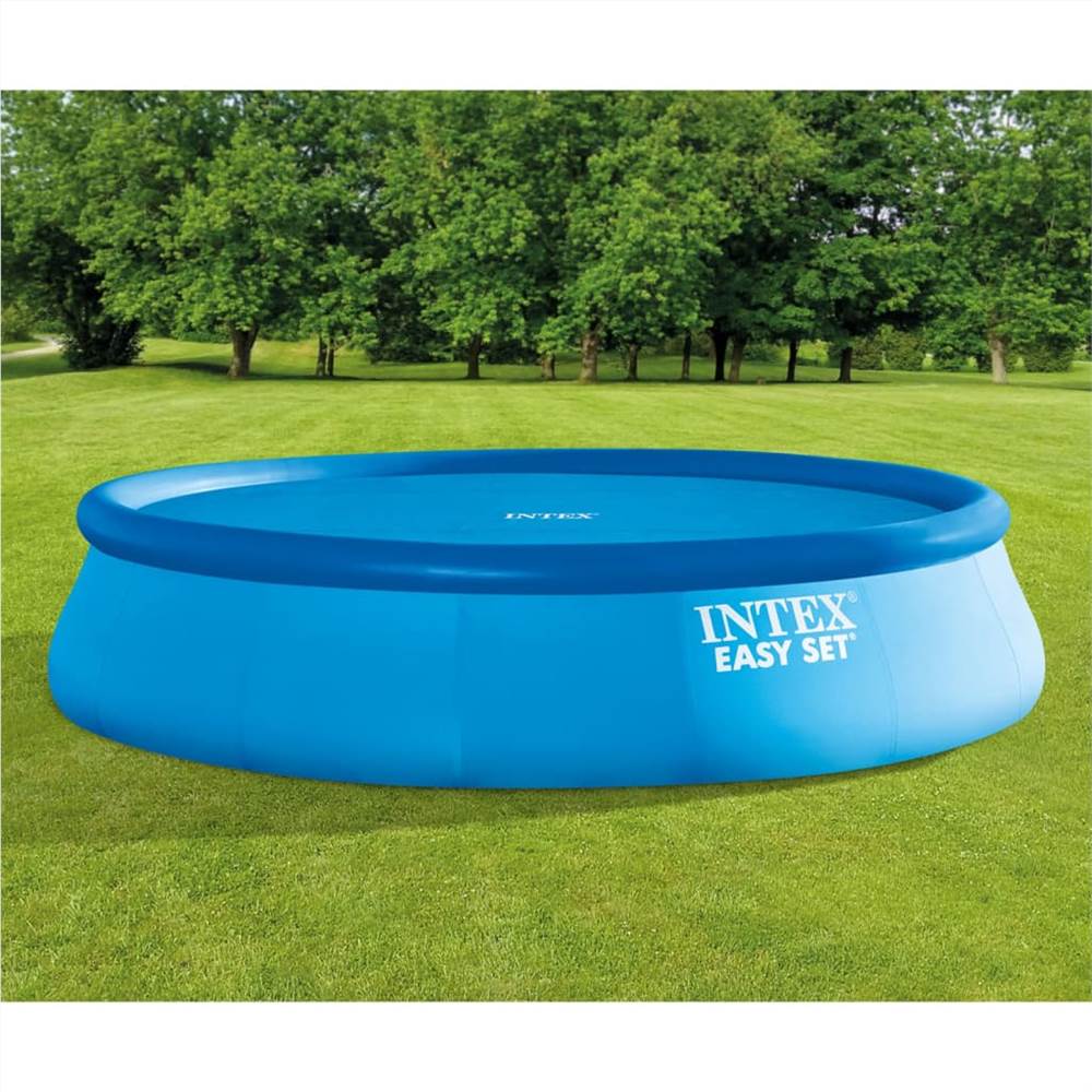 Intex Solar Pool Cover Blue 488 Cm Polyethylene