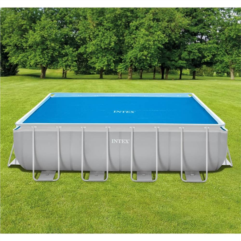 

Intex Solar Pool Cover Blue 488x244 cm Polyethylene