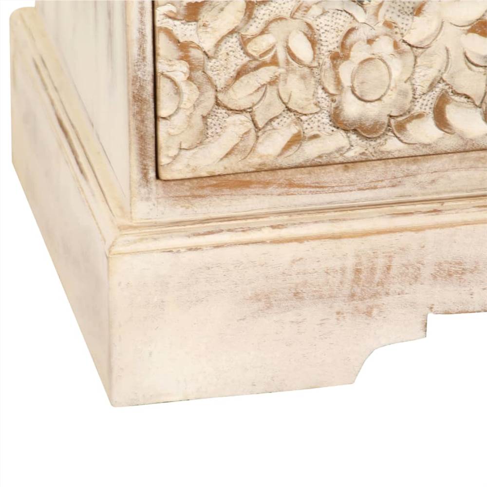 Sideboard Solid Mango Wood 120x40x80 cm