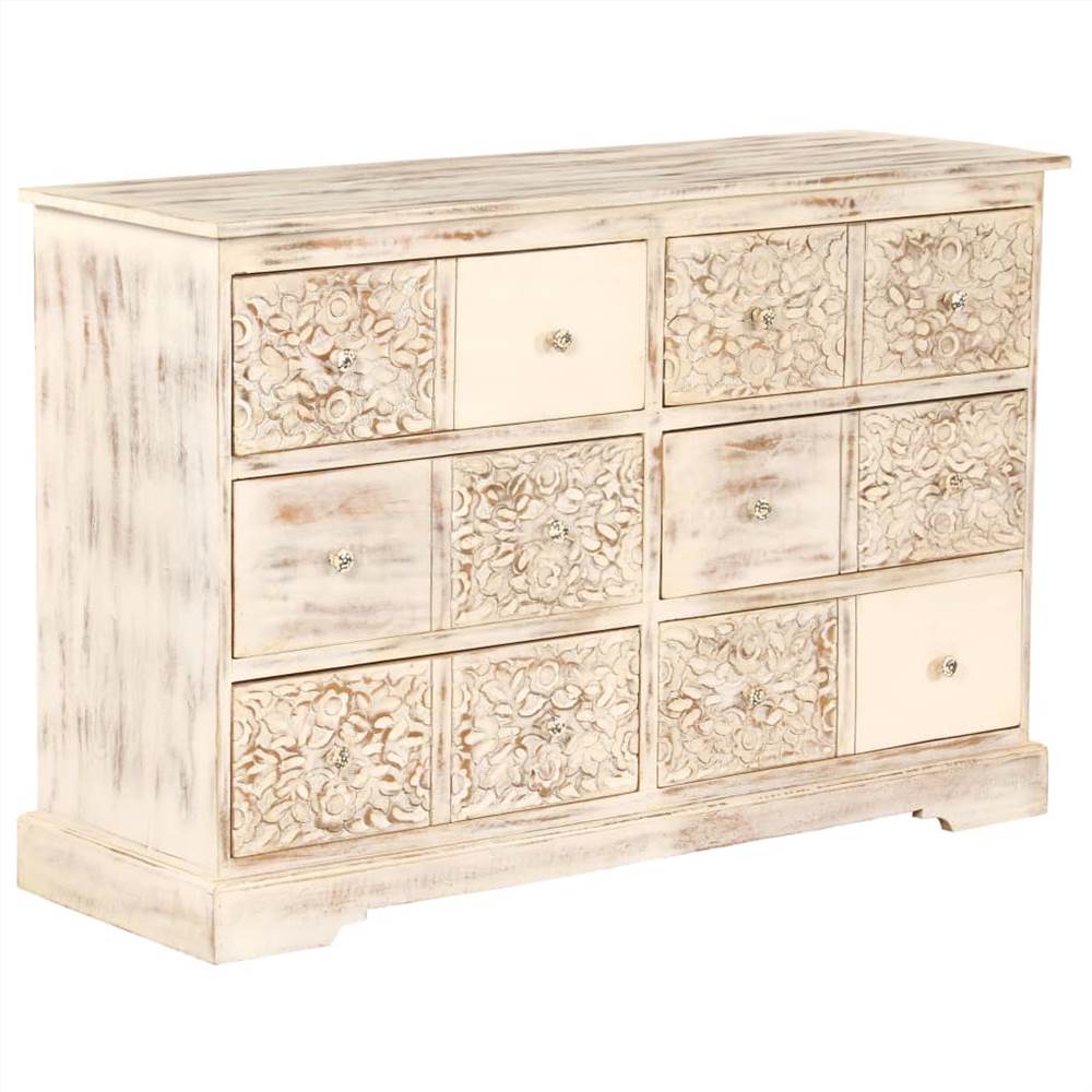 Sideboard Solid Mango Wood 120x40x80 cm