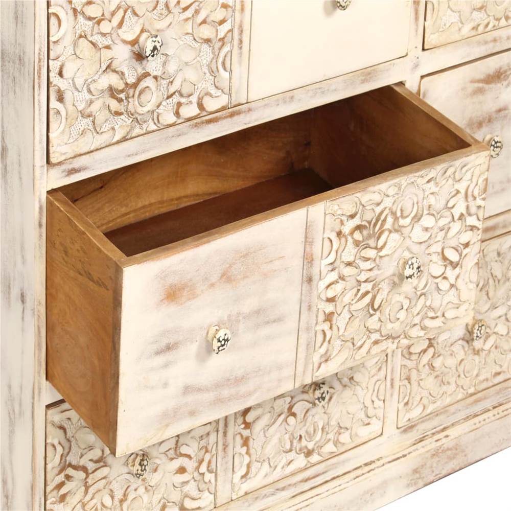 Sideboard Solid Mango Wood 120x40x80 cm