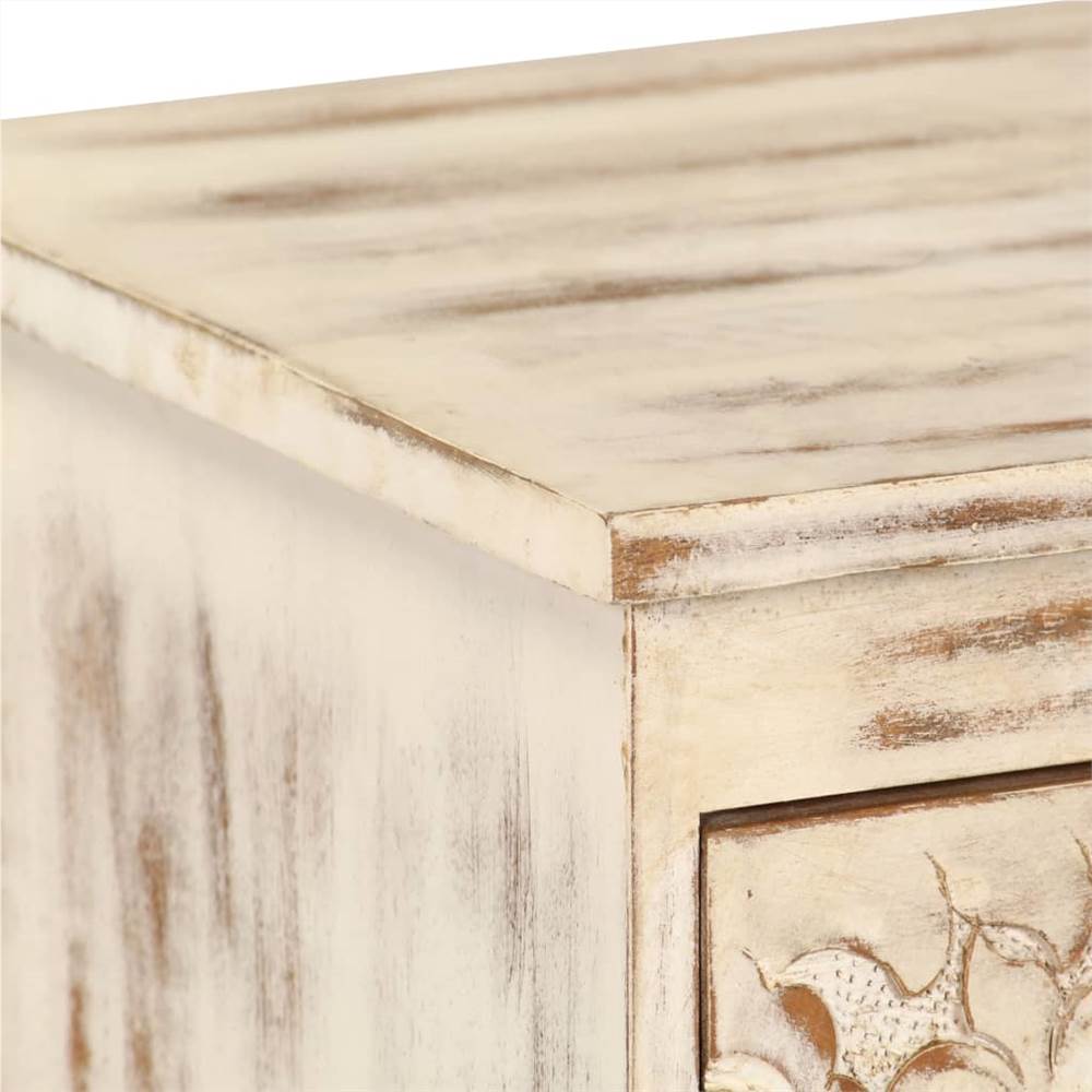 Sideboard Solid Mango Wood 120x40x80 cm