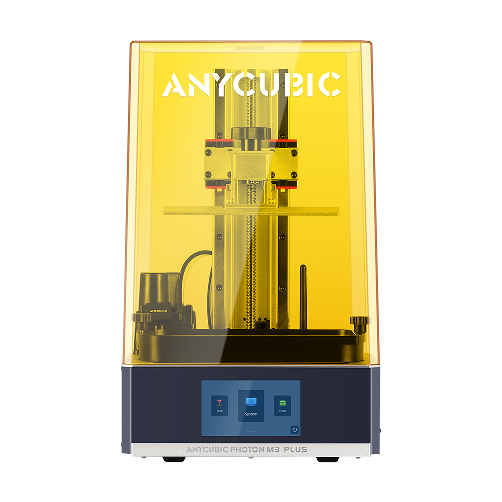 Imprimante 3D Anycubic Photon M3 Plus SLA, écran LCD monochrome 9.25 pouces 6K, vitesse d'impression maximale de 10 cm/h, taille d'impression 245*197*122mm