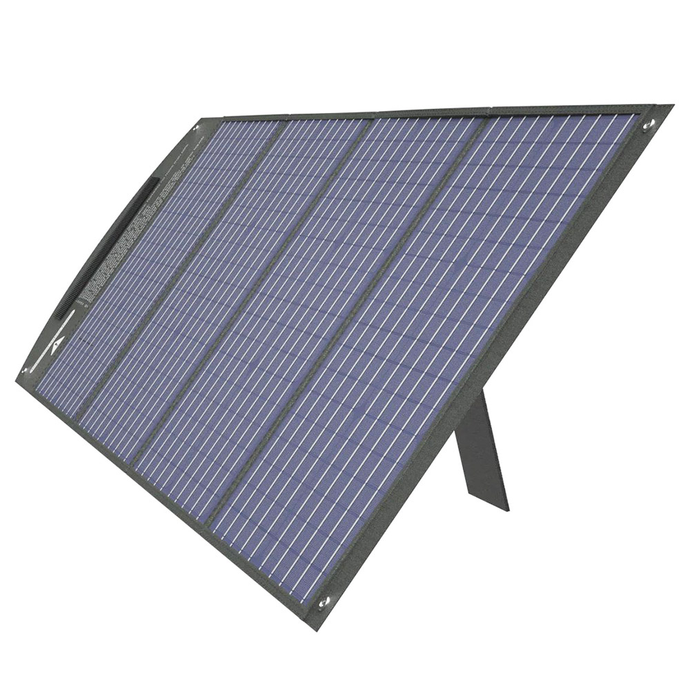 ITEHIL 100W Güneş Paneli, Katlanabilir Monokristal Güneş Bavulu USB-A QC Şarj Cihazı IPX4 Su Geçirmez