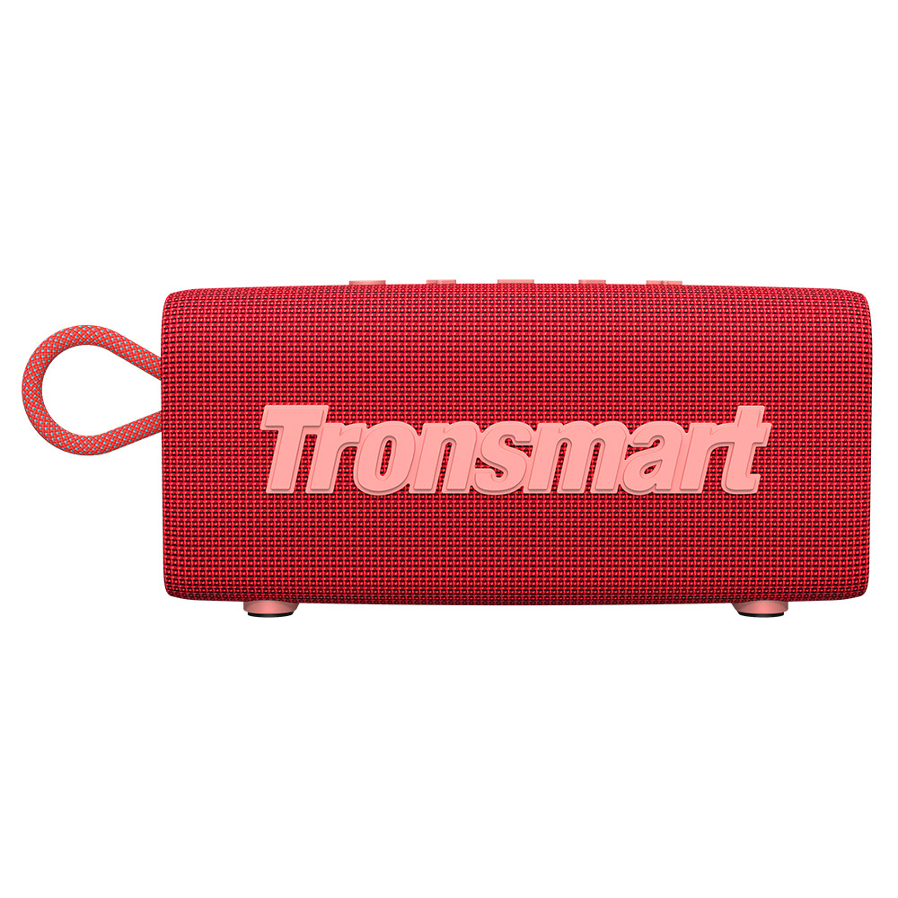 Tronsmart Trip Altavoz portátil Bluetooth 10 de 5.3 W, resistente al agua IPX7, rojo