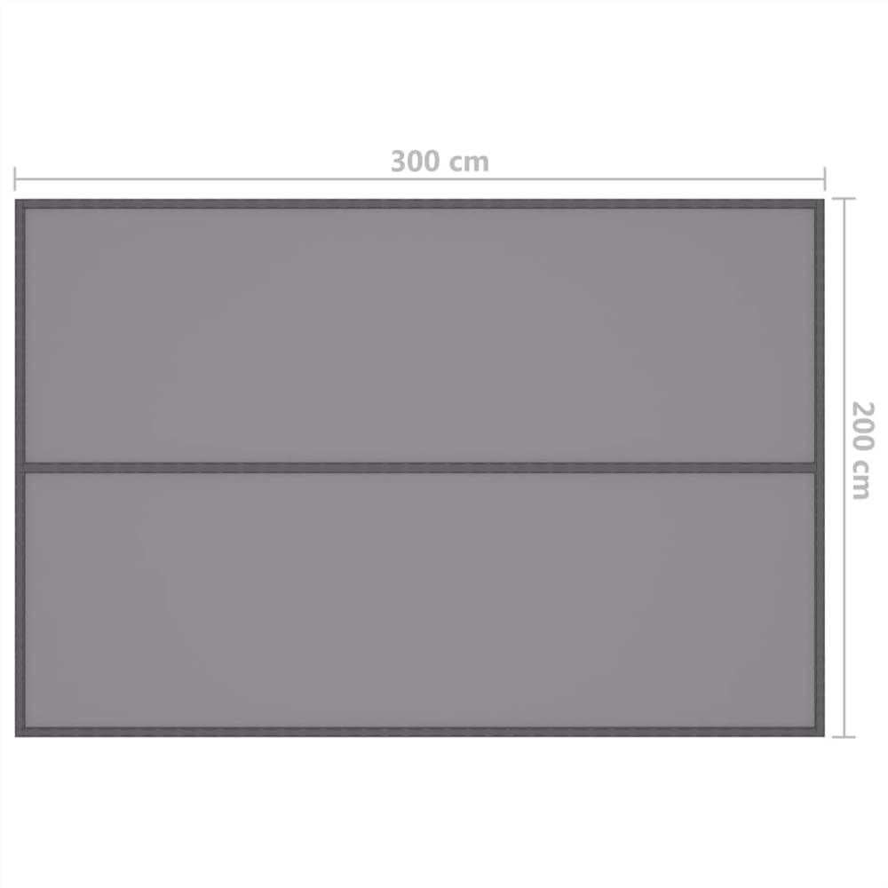 Outdoor Tarp 3x2 m Grey