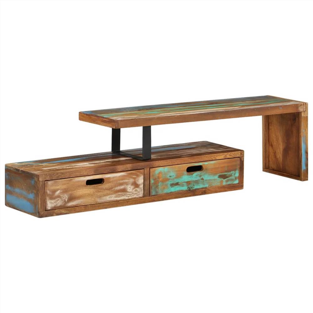 

TV Stand Solid Reclaimed Wood
