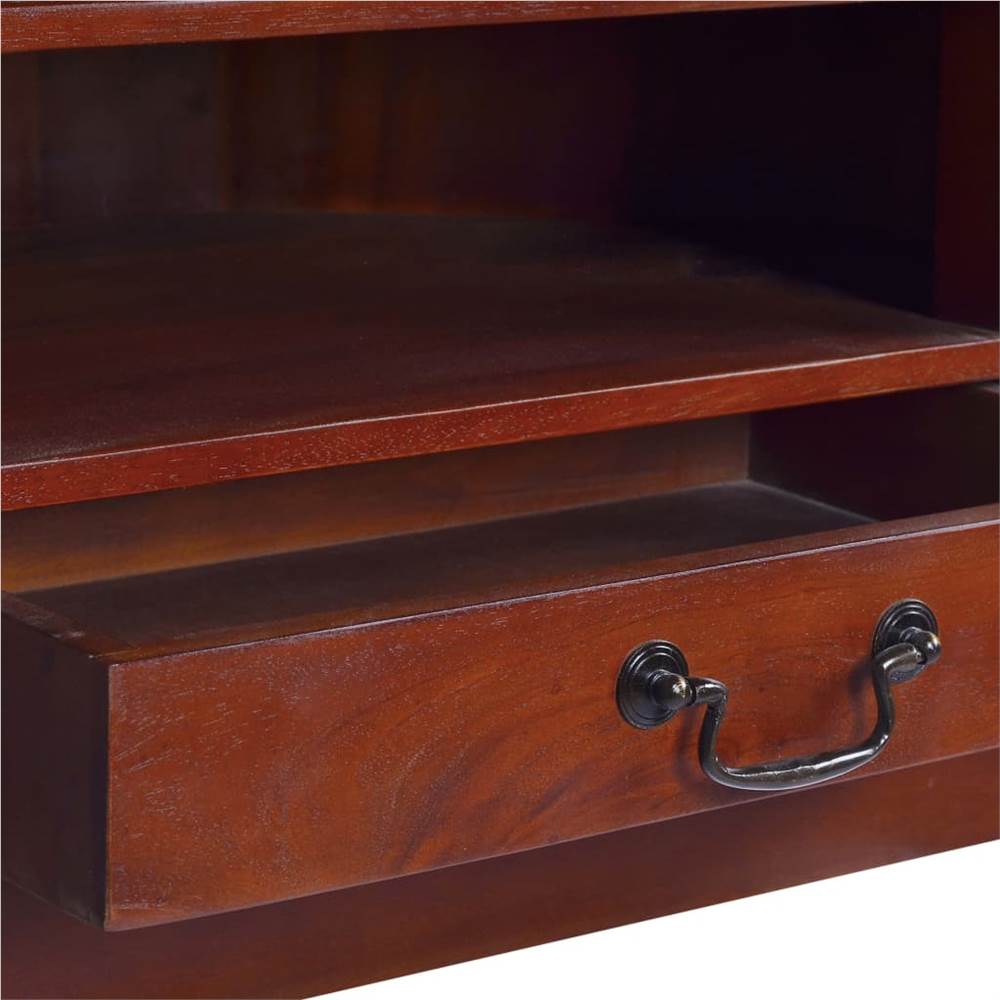 Corner TV Cabinet Classical Brown Solid Mahogany Wood 19 Corner TV Cabinet Classical Brown Solid Mahogany Wood