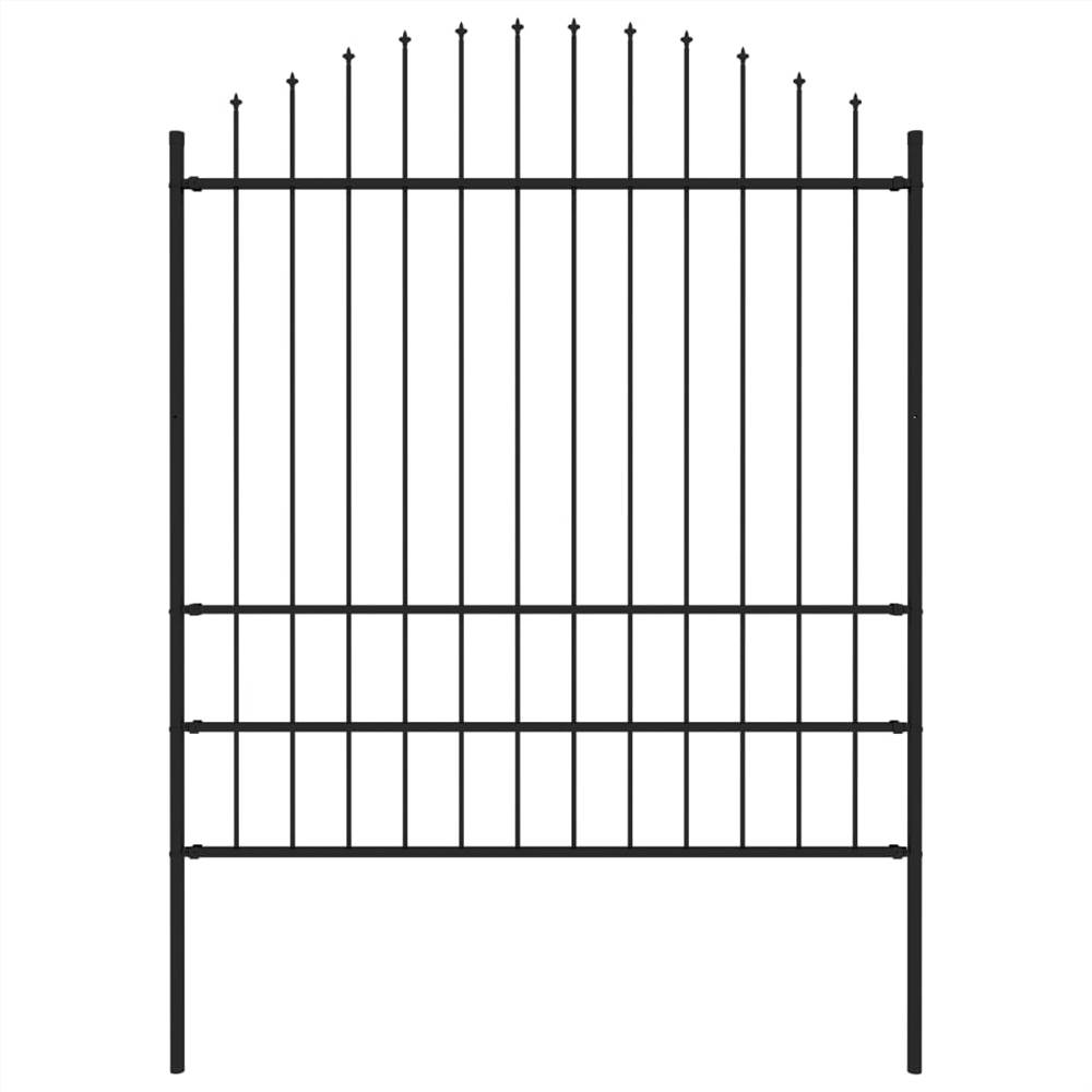 

Garden Fence with Spear Top Steel