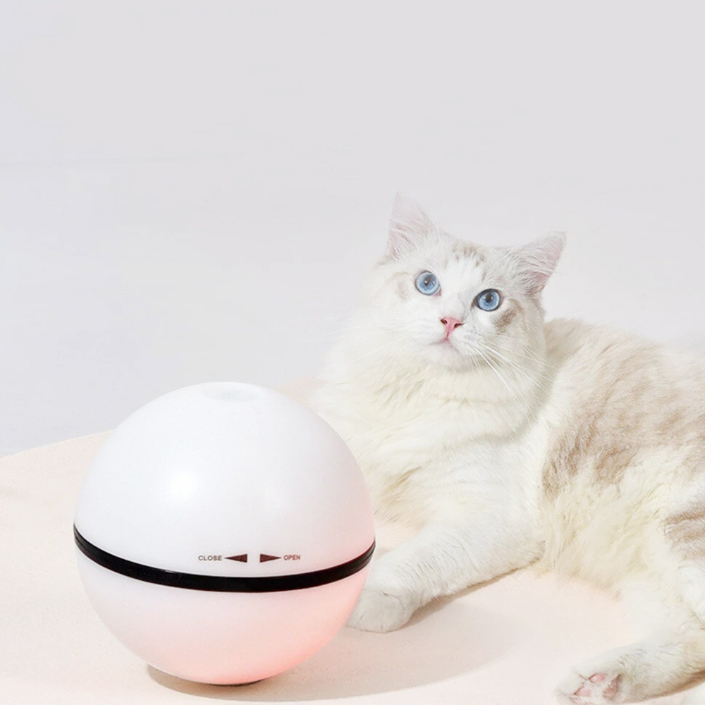 DOGNESS Cat Automatic LED Flash Rolling Ball Glowing Ball με Σχέδιο αυτόματης αλλαγής κατεύθυνσης - Πράσινο