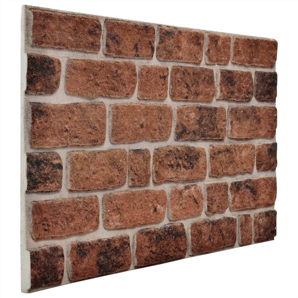 3D Wall Panels With Dark Brown Brick Design 10 Pcs EPS 10 3D Wall Panels with Dark Brown Brick Design 10 pcs EPS