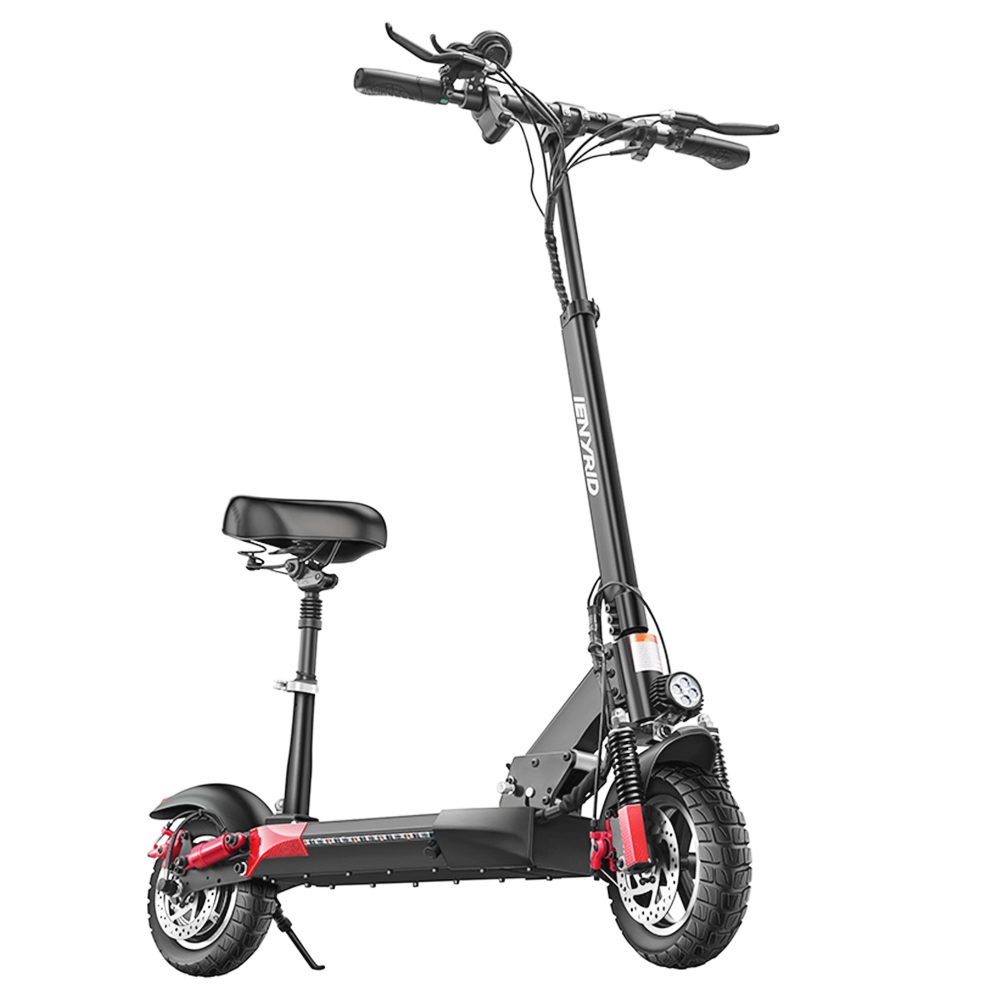 iENYRID ES20 Electric Scooter 11 Inch Off Road Tires 48V 20AH 1200W*2 Dual Motors 55Km/h Top Speed 50-60KM Mileage 150kg Load with Seat